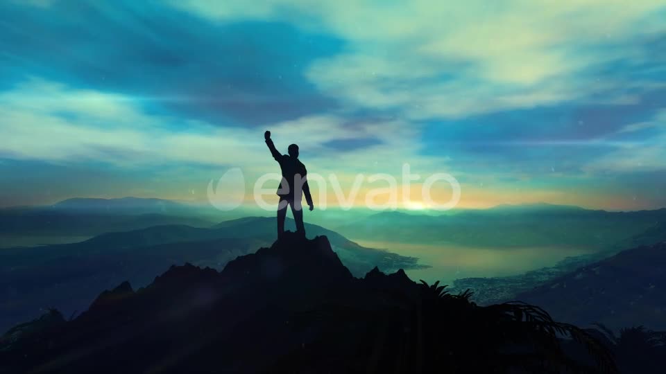 The Leader At The Top Celebrates Success - Download Videohive 21997555