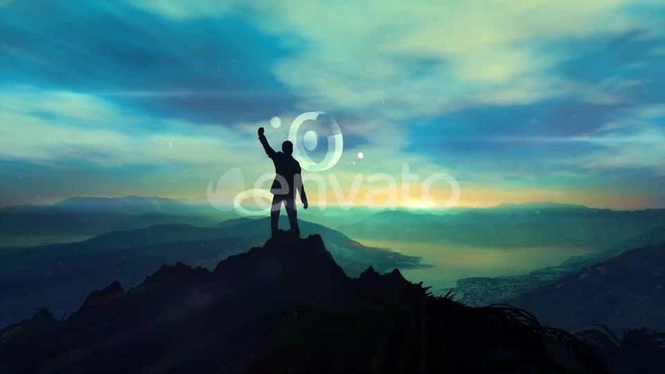 The Leader At The Top Celebrates Success - Download Videohive 21997555