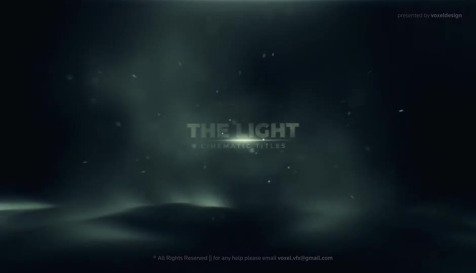 The Light Cinematic Title Videohive 31285752 After Effects Image 1