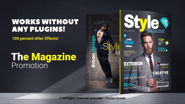 The Magazine Promotion - Videohive Download 23496590