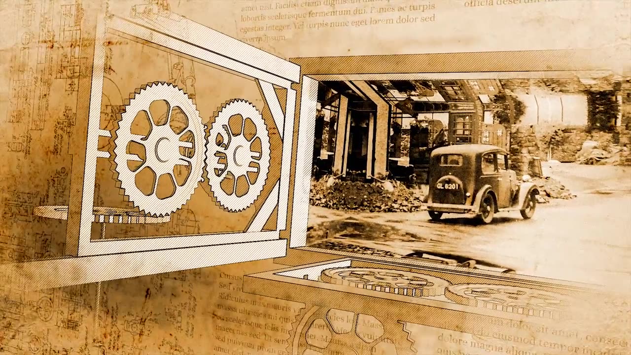 The Mechanical Frame of History Videohive 23741093 After Effects Image 2