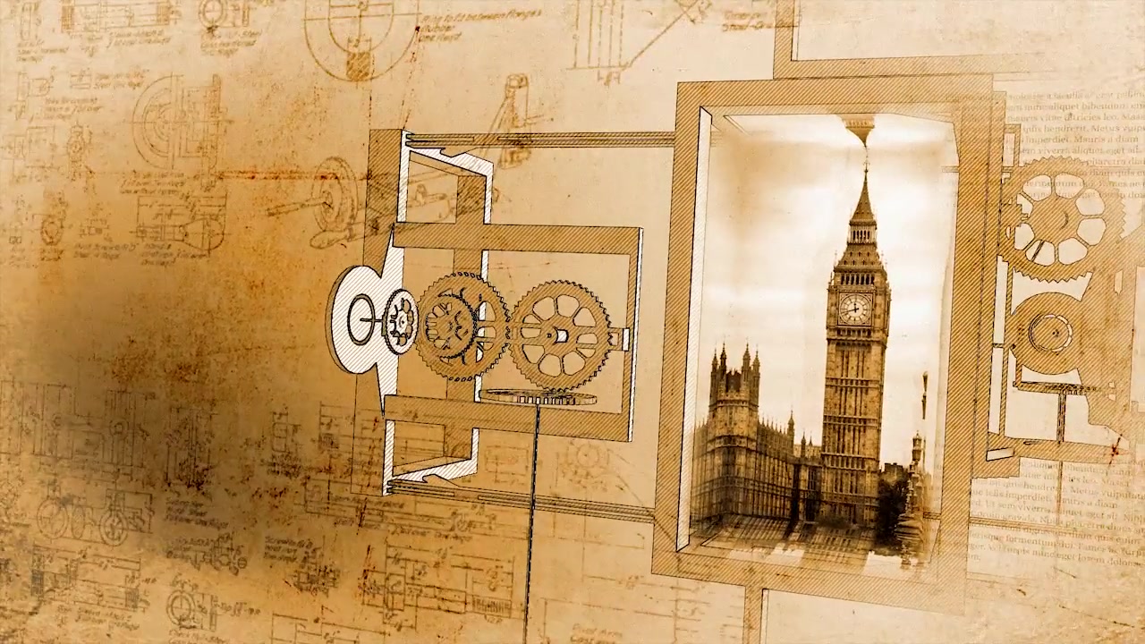 The Mechanical Frame of History Videohive 23741093 After Effects Image 3