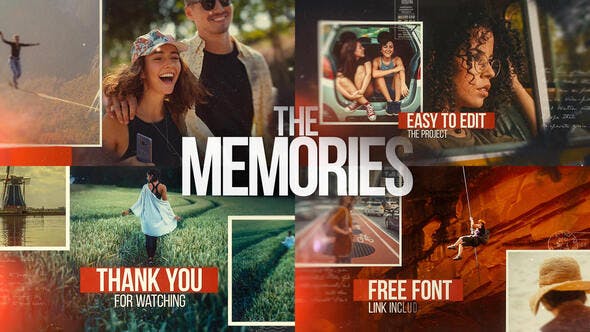 The Memories Cinematic Slideshow - Videohive 26477737 Download