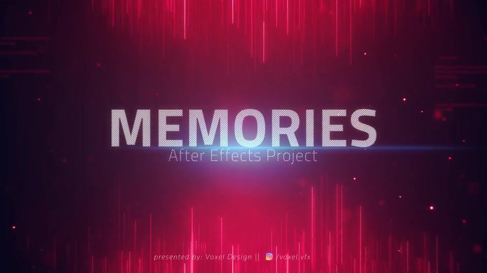 The Memories Words Opener - Download Videohive 22520018