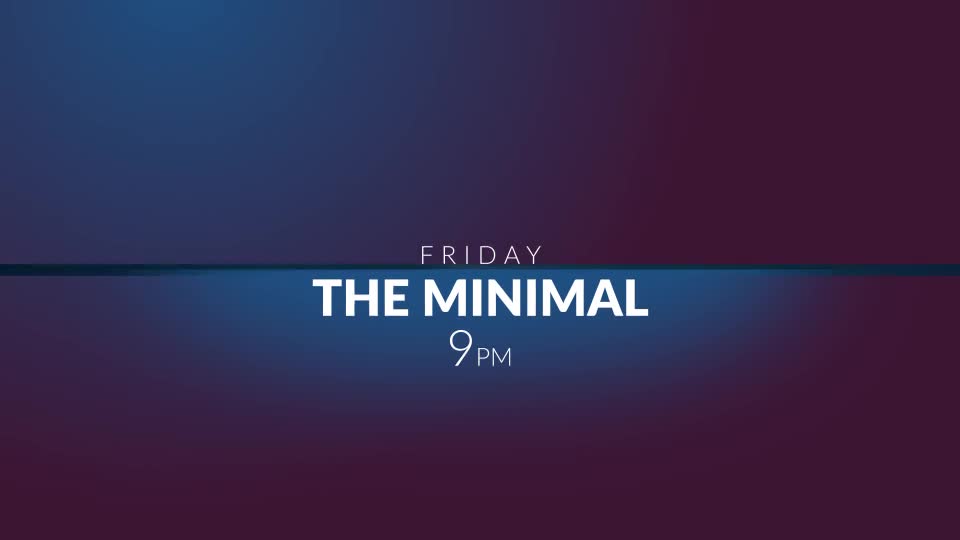 The Minimal Broadcast Package Videohive 22733993 After Effects Image 1