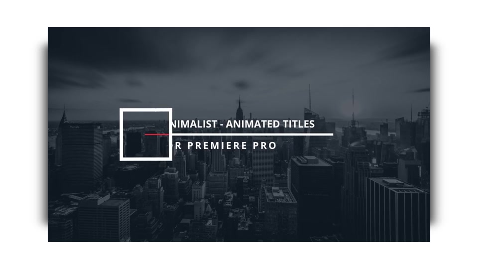 The Minimalist Animated Titles for Premiere Pro Videohive 23073023 Premiere Pro Image 9