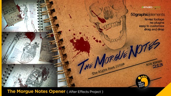The Morgue Notes Opener - Download 23480457 Videohive