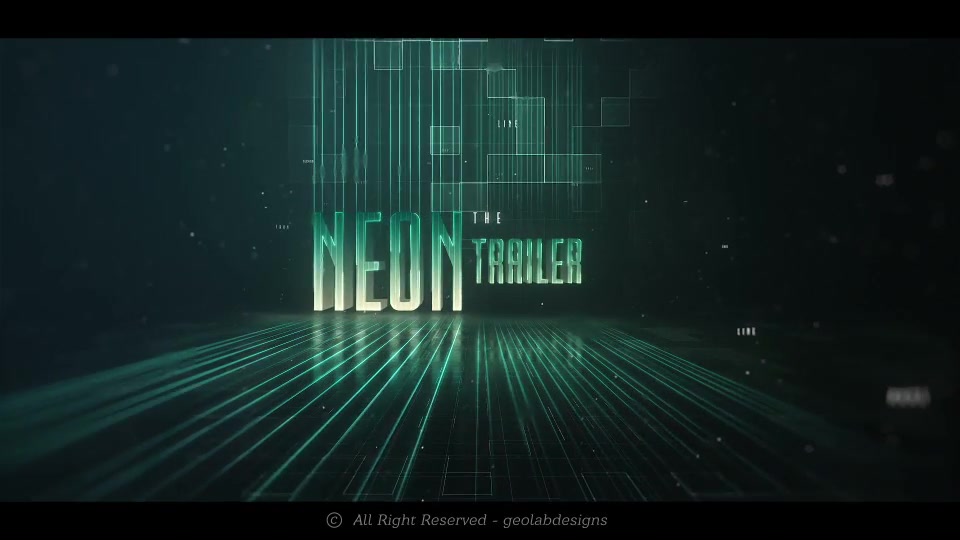 The Neon Trailer Videohive 23238335 After Effects Image 3