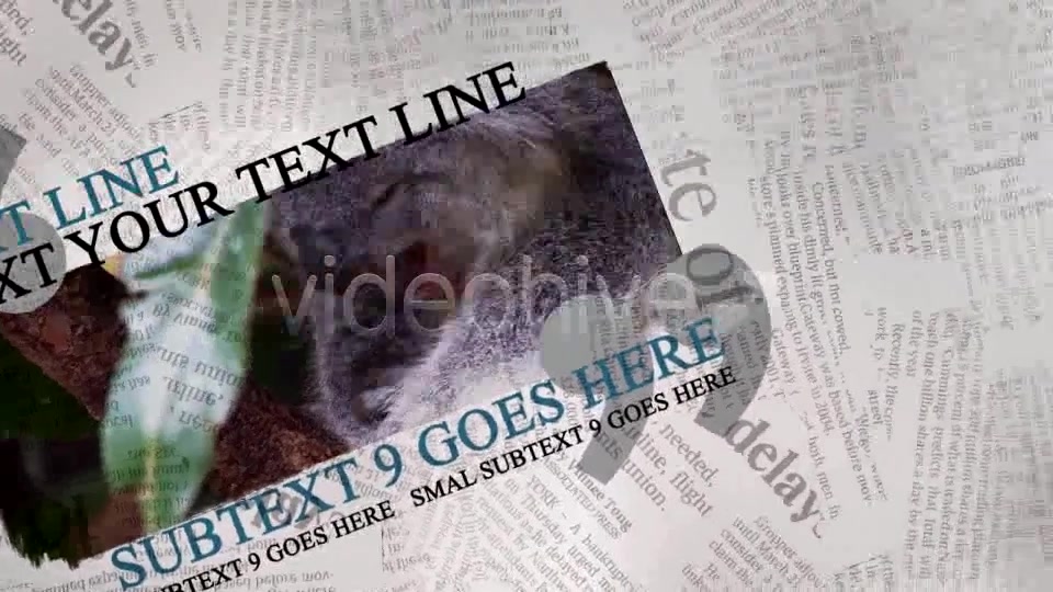 The Newspaper Project Videohive 163193 After Effects Image 12
