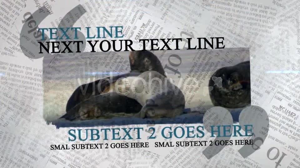 The Newspaper Project Videohive 163193 After Effects Image 4