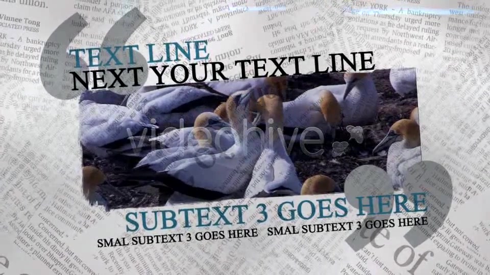 The Newspaper Project Videohive 163193 After Effects Image 5