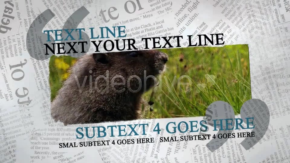 The Newspaper Project Videohive 163193 After Effects Image 6