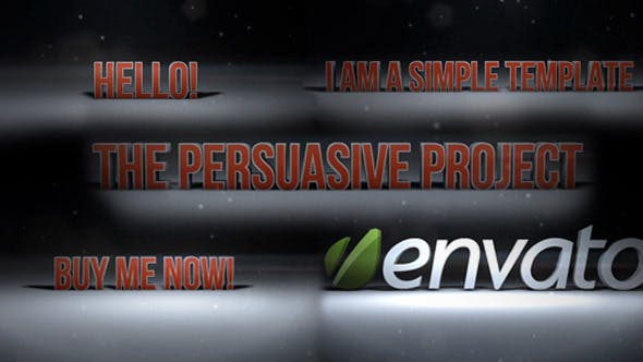 The Persuasive Project - Videohive Download 4257934