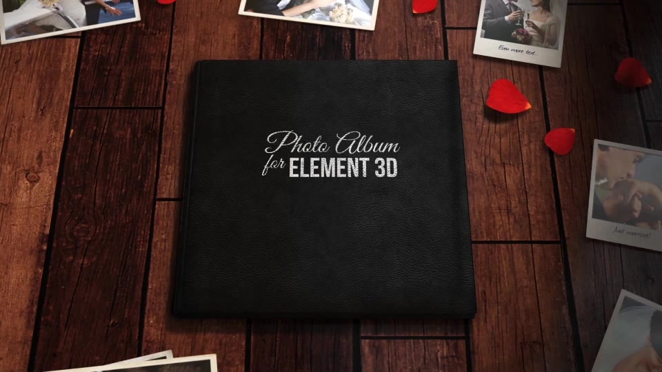 The Photo Album for Element 3D - Download Videohive 14115429