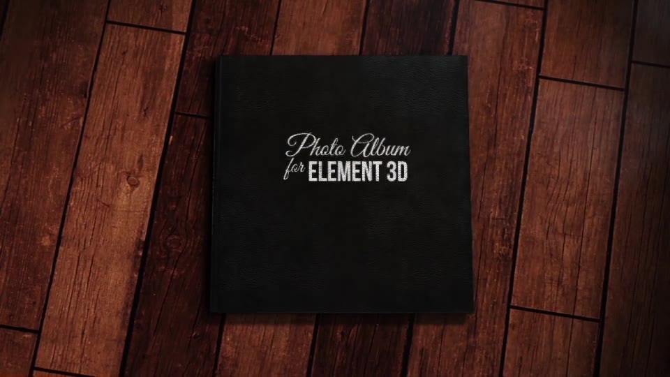 The Photo Album for Element 3D - Download Videohive 14115429