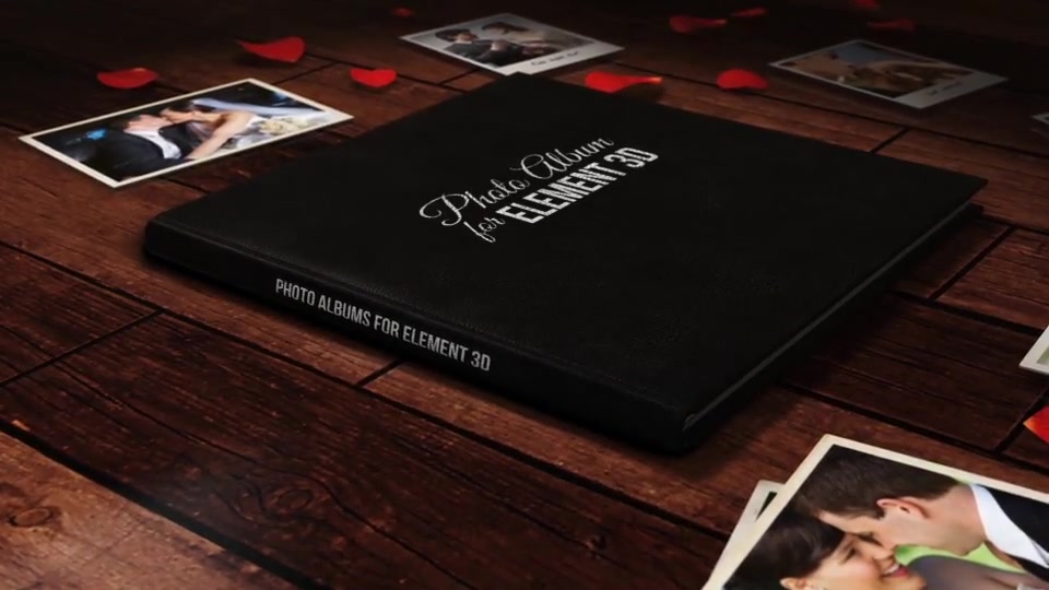 The Photo Album for Element 3D - Download Videohive 14115429