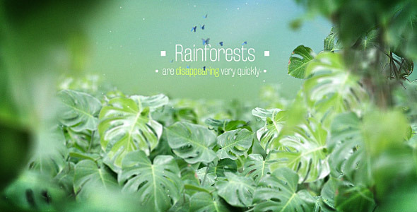 The Rainforests Titles - Download Videohive 10520395