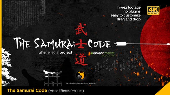 The Samurai Code Opener - Videohive 23605579 Download
