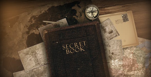 The Secret Book - Videohive Download 10677717