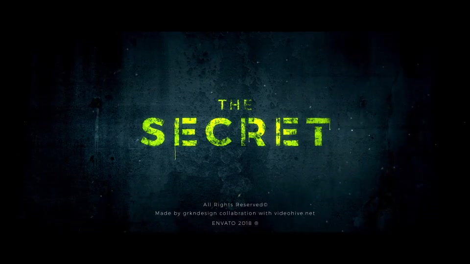 The Secret | Logo Reveal - Download Videohive 21255629