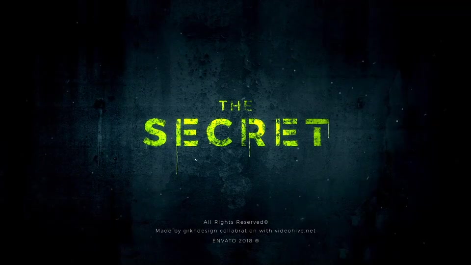 The Secret | Logo Reveal - Download Videohive 21255629