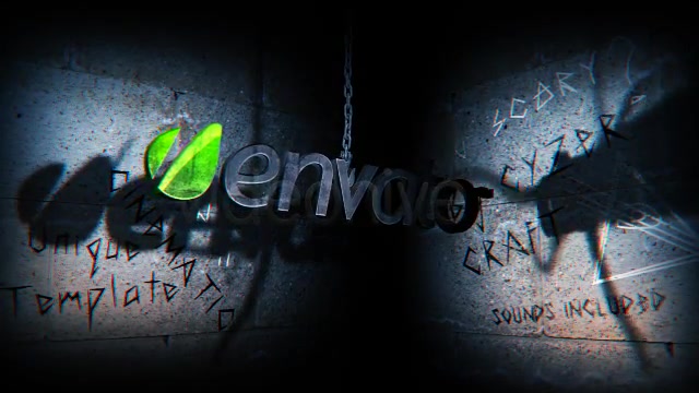 The Shadows Monster Scary Horror Logo or Title - Download Videohive 4856940