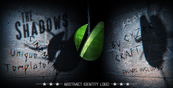 The Shadows Monster Scary Horror Logo or Title - Download Videohive 4856940