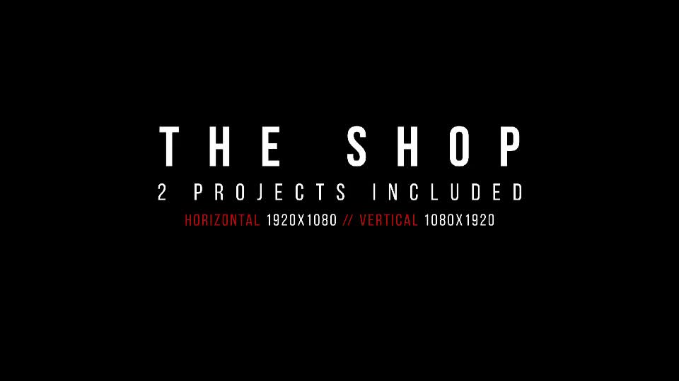 The Shop Videohive 12735227 After Effects Image 1