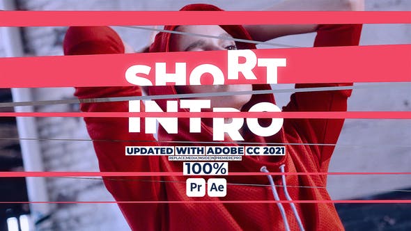 The Short Intro for Premiere Pro - 39807107 Download Videohive