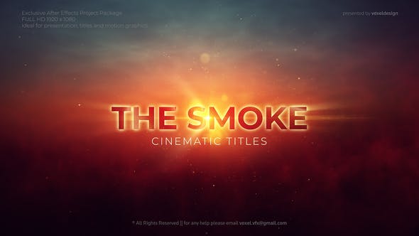 The Smoke Cinematic Titles - 35441168 Videohive Download