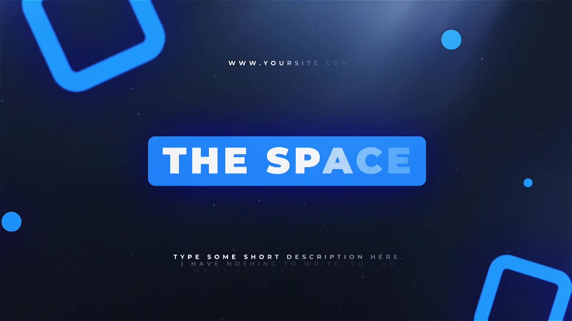 The Space Videohive 23792860 After Effects Image 1