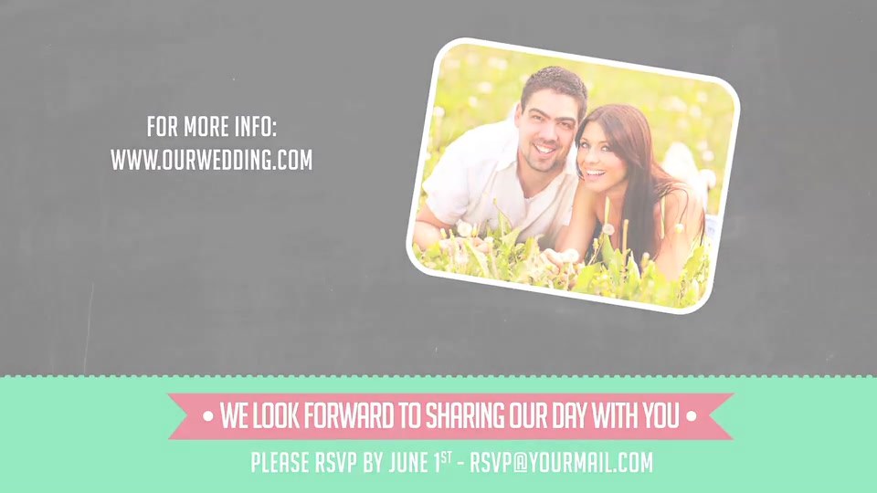 The Story of Us Wedding Invitation - Download Videohive 7203302