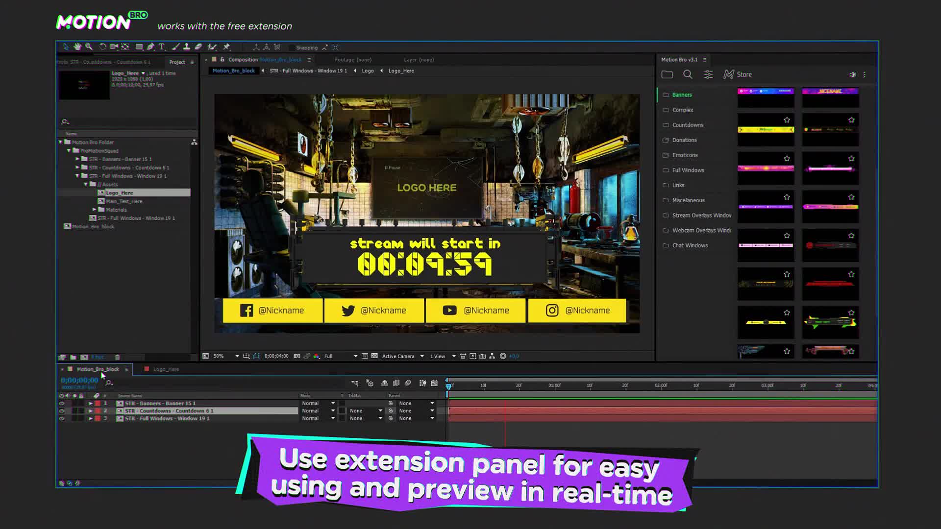 The Streamer | Everything for Web • Twitch • Youtube • Live Videohive 29436832 After Effects Image 9