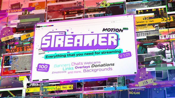 The Streamer | Everything for Web • Twitch • Youtube • Live - 29436832 Download Videohive