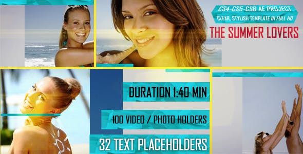 The Summer Lovers - 2427393 Videohive Download