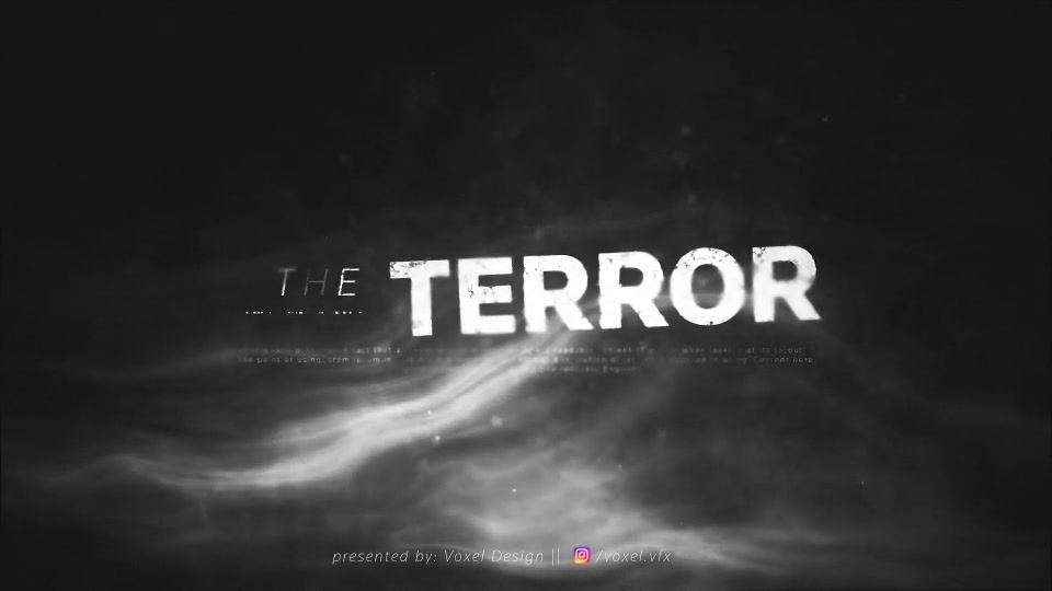 The Terror opener - Download Videohive 22365023