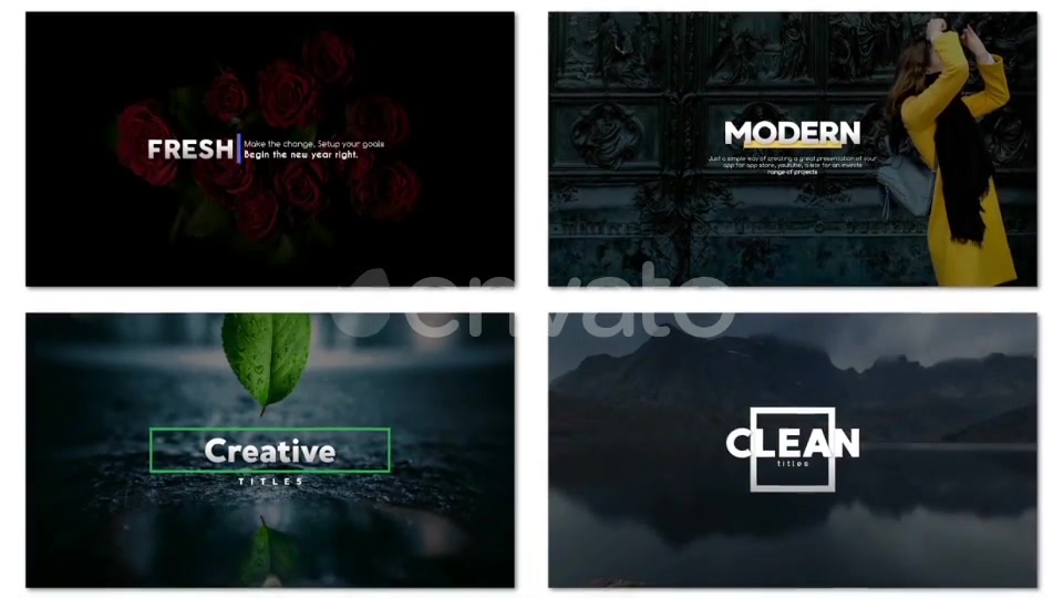 The Titles 40 Trendy Titlels Videohive 21542133 After Effects Image 3