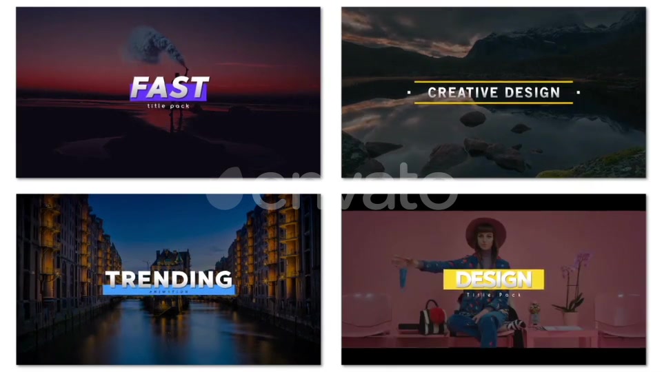 The Titles 40 Trendy Titlels Videohive 21542133 After Effects Image 4