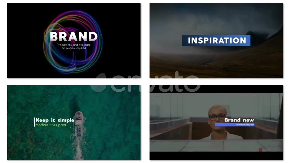 The Titles 40 Trendy Titlels Videohive 21542133 After Effects Image 5