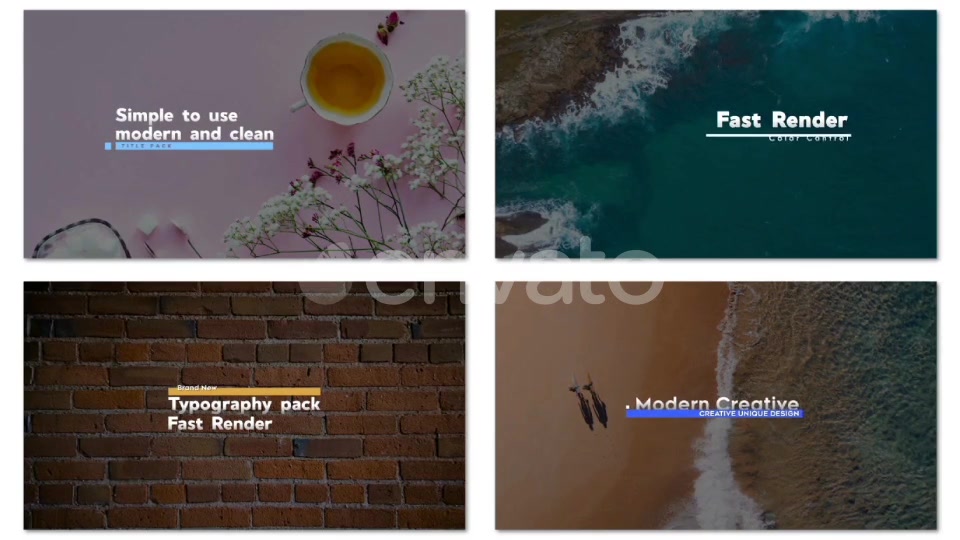 The Titles 40 Trendy Titlels Videohive 21542133 After Effects Image 7