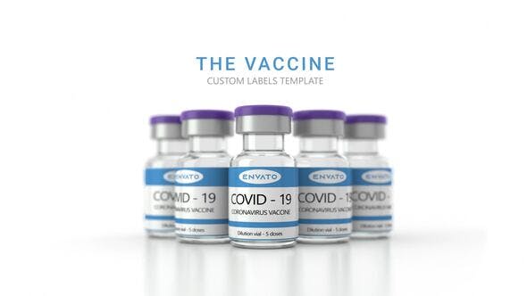 The Vaccine Covid 19, Corona Virus Mockup or Presentation - Videohive Download 30062966
