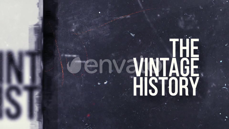 The Vintage History Videohive 25823216 After Effects Image 9