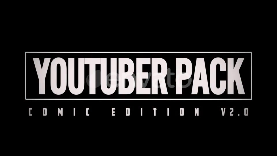 The YouTuber Pack Comic Edition V2.0 | MOGRT For Premiere Pro CC - Download Videohive 21822725