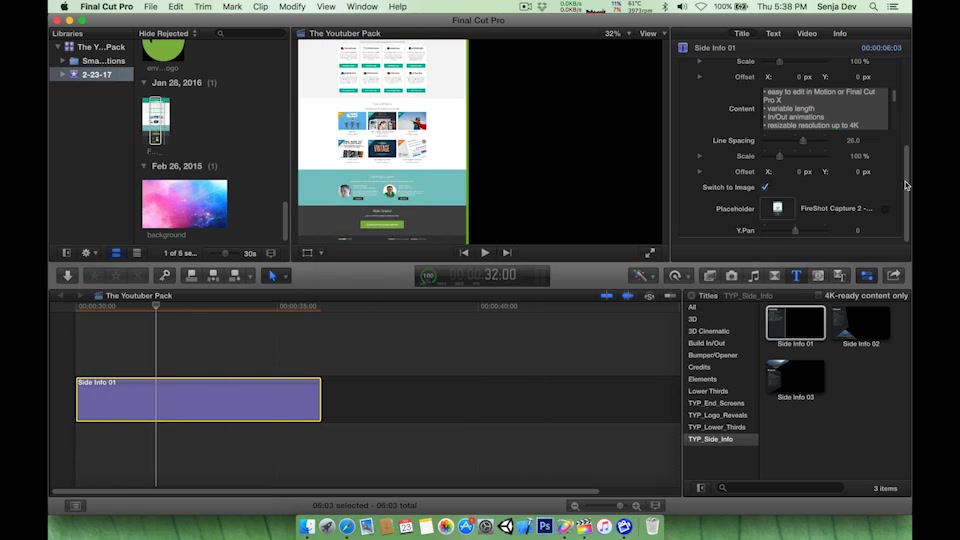 the youtuber pack final cut pro x free download