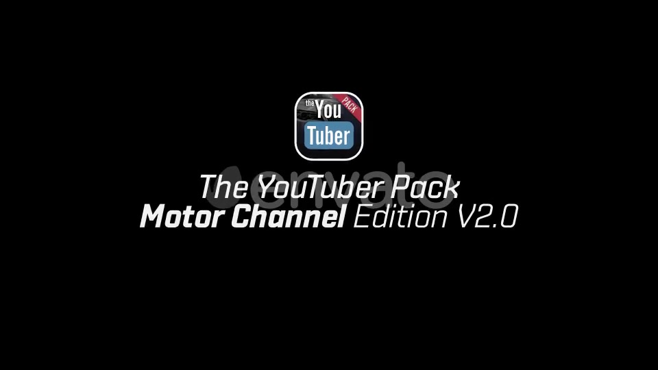 The YouTuber Pack Motor Channel Edition V2.0 - Download Videohive 21641885
