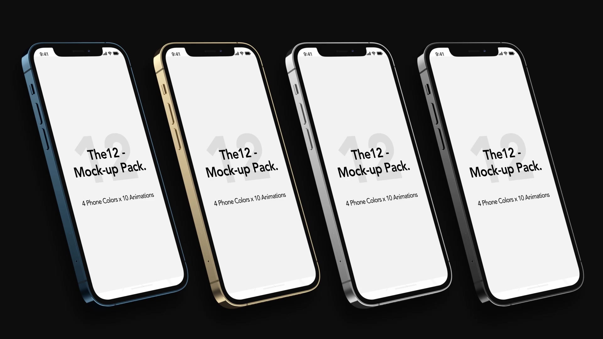 The12 Phone Mock up Pack Videohive 29564314 After Effects Image 12