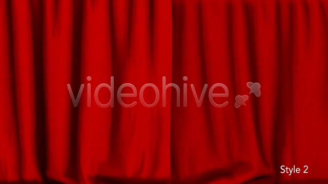 Theater Performance Red Curtain Closing 2 Styles - Download Videohive 4826775