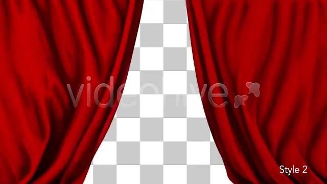 Theater Performance Red Curtain Closing 2 Styles - Download Videohive 4826775