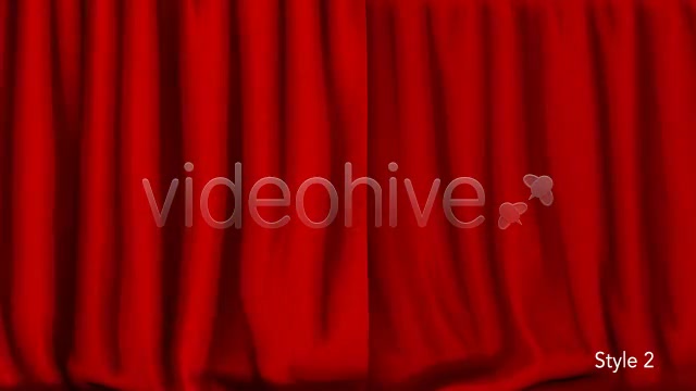 Theater Performance Red Curtain Closing 2 Styles - Download Videohive 4826775