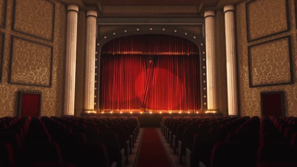 Theatre Curtain Logo - Download Videohive 13079433